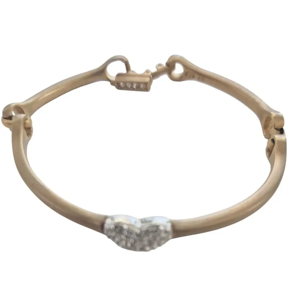 Swarovski articulated bangle